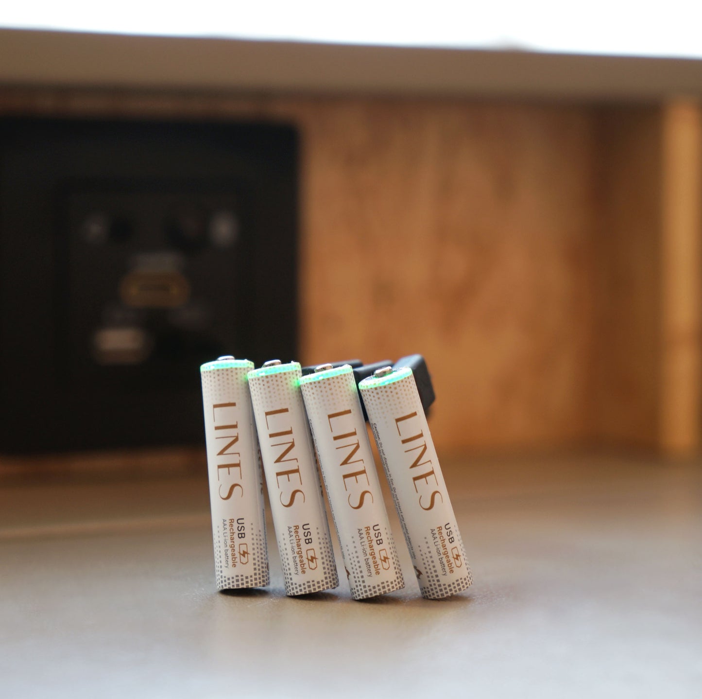 3 Pack Bundle AAA USB-C Rechargeable Batteries