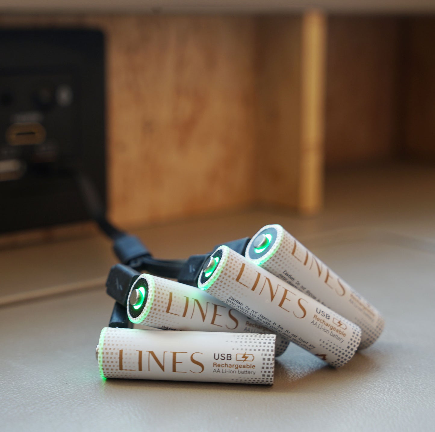 3 Pack Bundle AA USB-C Rechargeable Batteries