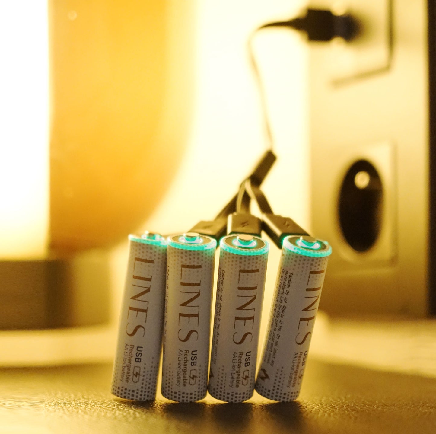 3 Pack Bundle AA USB-C Rechargeable Batteries